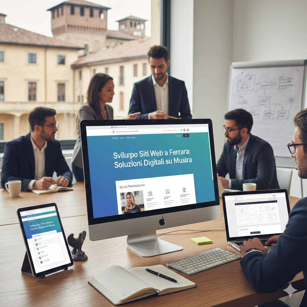 Sito web professionale per aziende a Ferrara: guida alla scelta e sviluppo su misura