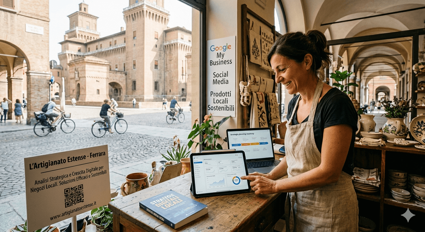 Analisi strategica e crescita digitale per negozi locali a Ferrara: soluzioni efficaci e sostenibili