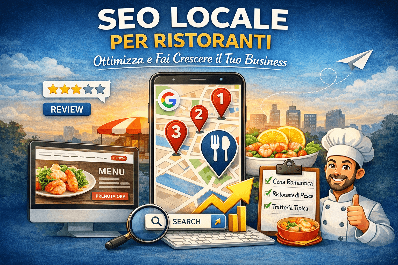 Perché un sito web è fondamentale per un ristorante a Ferrara: visibilità, prenotazioni e crescita digitale