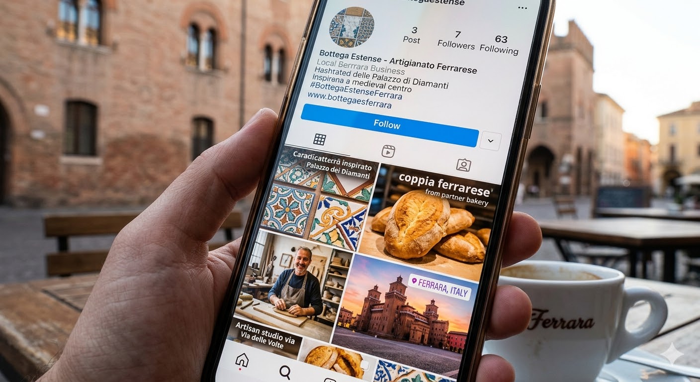 Come un commerciante a Ferrara può sfruttare Instagram per portare nuovi clienti