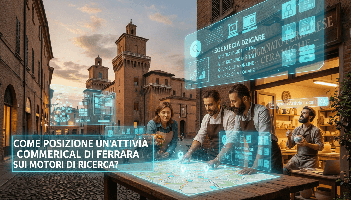 Come posizionare un'attività commerciale di Ferrara sui motori di ricerca?