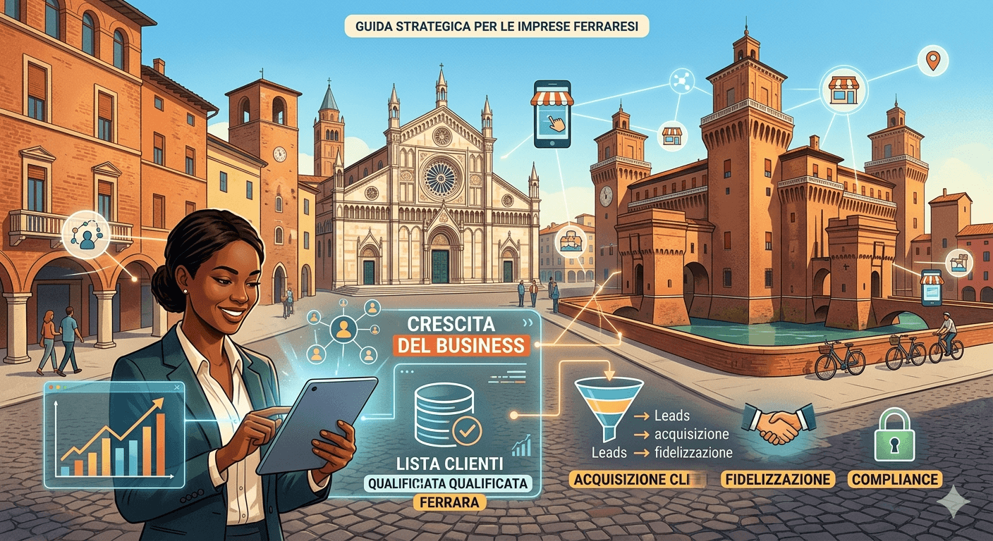 Come costruire la tua lista clienti a Ferrara: guida completa per imprenditori e professionisti