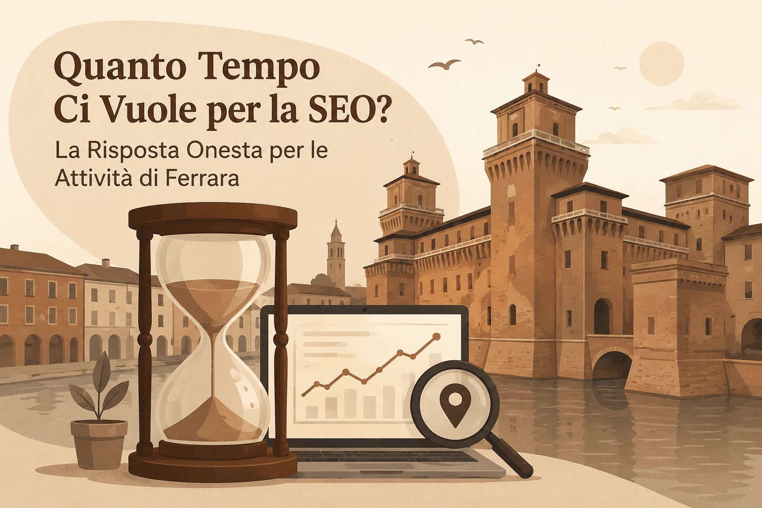 Quanto Tempo Ci Vuole per la SEO? La Risposta Onesta per le Attività di Ferrara
